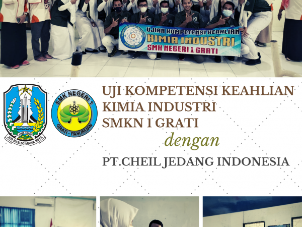 Uji Kompetensi Keahlian 2021 Kimia Industri dengan PT. Cheil Jedang Indonesia