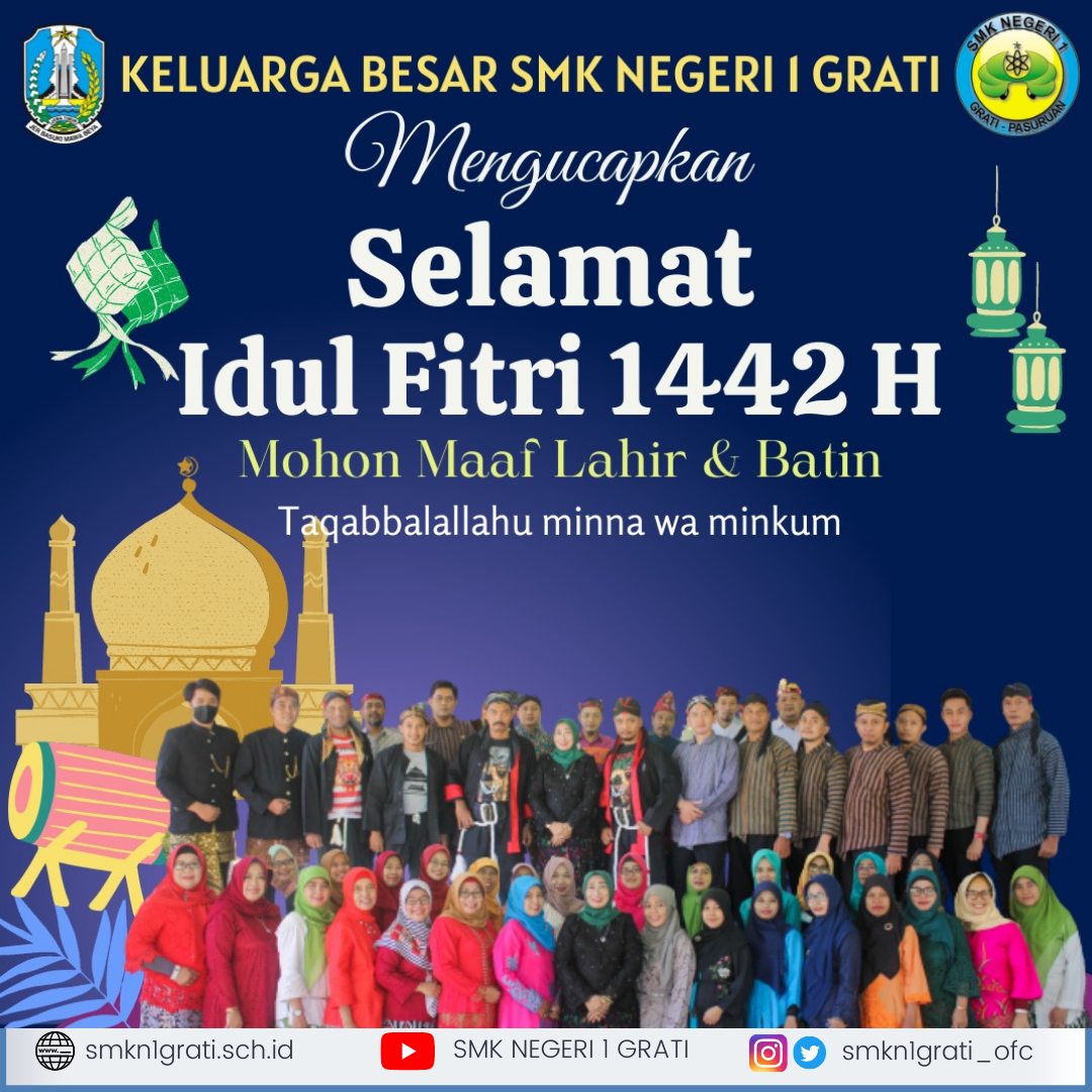 Selamat Idul Fitri 1422 H